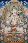 White Tara with the Seven Eyes of Compassion