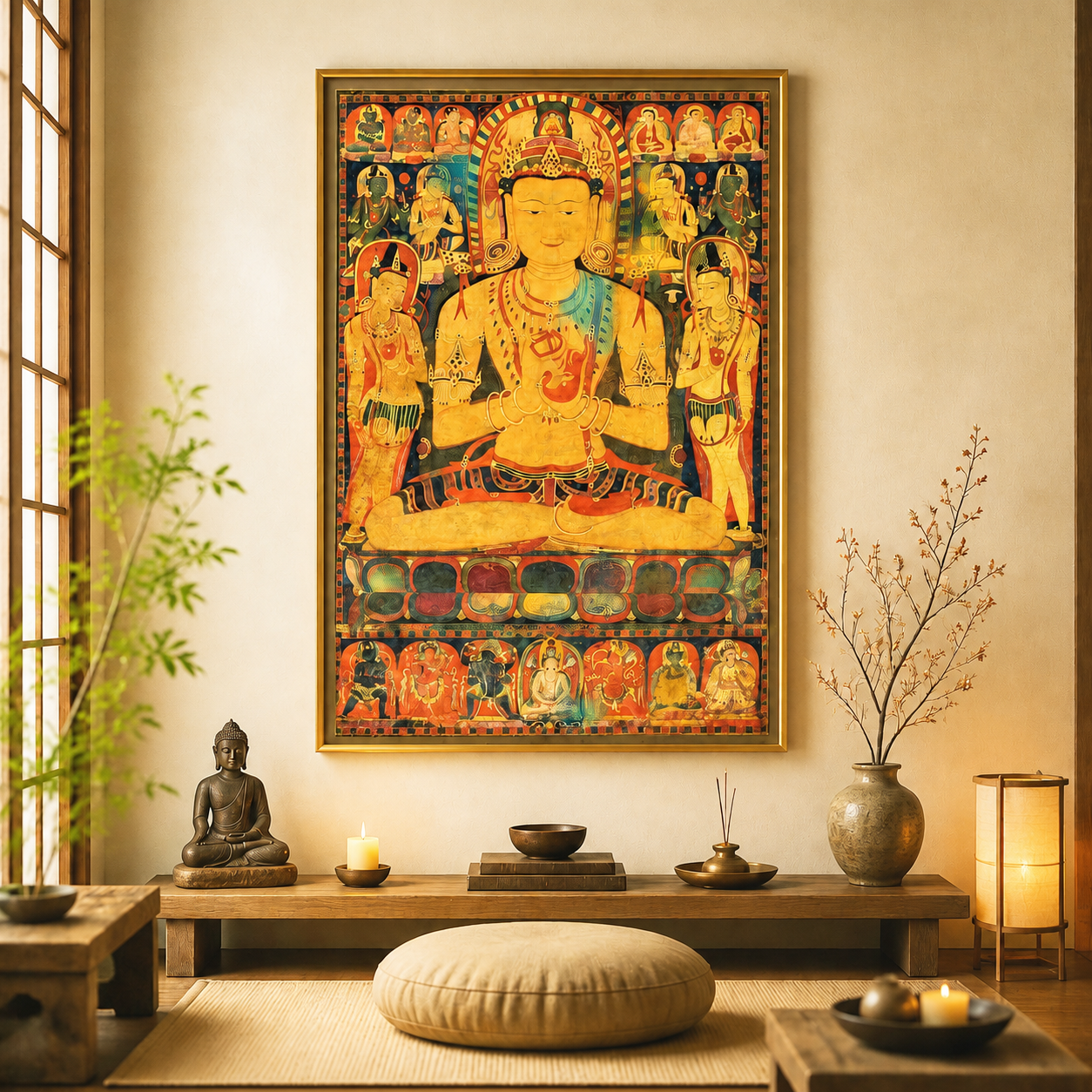 Museum-Quality Giclée of Vairocana Buddha
