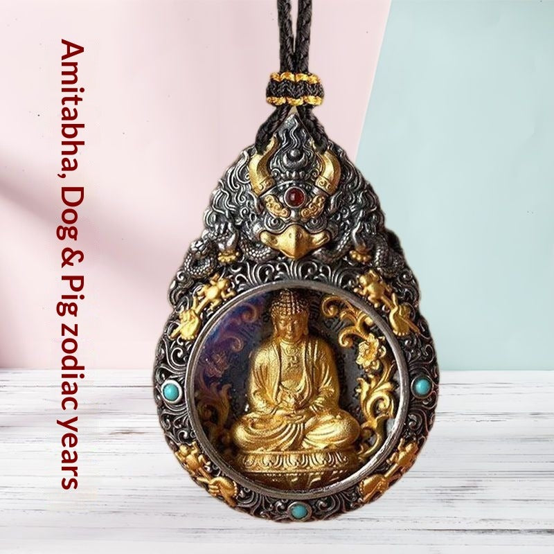 Tibetan zodiac buddha pendant The 12 Zodiac Signs and Their Guardian Buddhas