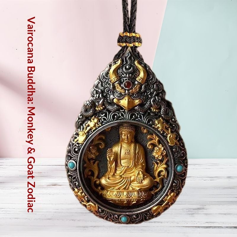 Tibetan zodiac buddha pendant The 12 Zodiac Signs and Their Guardian Buddhas