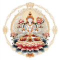 White Tara （ Giclée Canvas Art Reproduction）