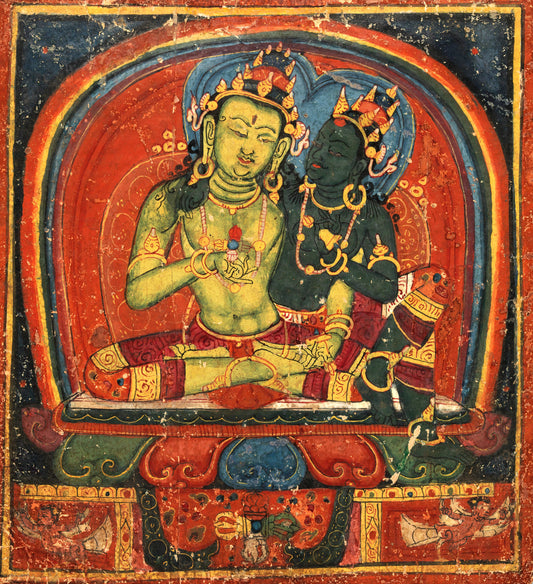 Green Tara Sacred Portrait Thangka